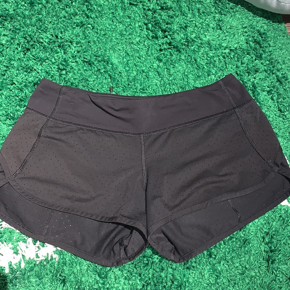 lululemon athletica Black Athletic Shorts